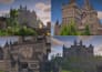 create custom minecraft city map build medieval survival server spawn builders